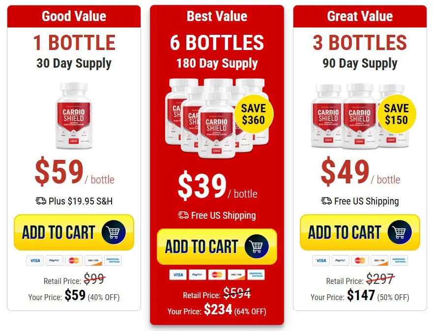 Cardio Shield Discount Price